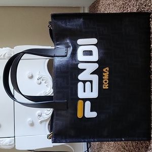 Authentic Fendi Fendimania Hand Tote Bag